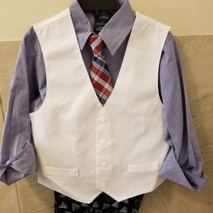 NWT Nautica boys vest, shirt, shorts
